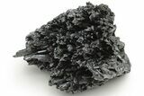 Metallic Stibnite Crystal Cluster - Peru #231561-1